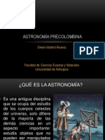 Unidad 2 Astronomía Precolombina - Simón Madrid Álvarez