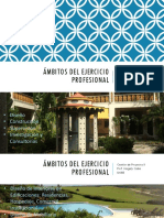 Ámbitos Del Ejercicio Profesional de Interiores