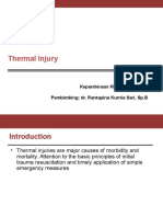 DT - Thermal Injury