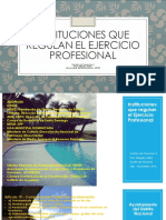 Instituciones Que Regulan El Ejercicio Profesional Del Diseñador de Interiores