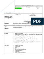 SOP - Menggunakan Spill Kit