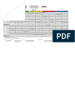 Class Schedule 2016-2017