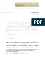 Movimento negro e quilombola e a teoria da tradução intercultural