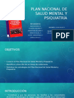 Plan Nacional de Salud Mental y Psiquiatria 1 1