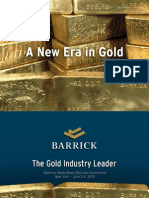 Barrick Gold • Goldman Sachs Basic Materials Conference 2010