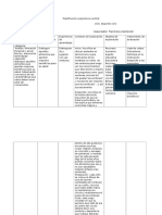 Planificación Las Verduras