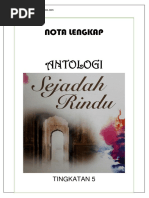 Nota Lengkap Antologi Sejadah Rindu PDF