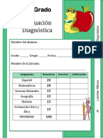 5to Grado - Diagnóstico