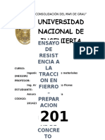 Análisis de Tracción de Acero