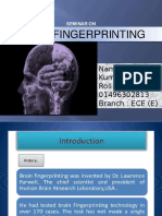 brain fingerprinting ppt
