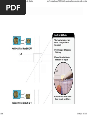 Printable Nano-SIM and Micro-SIM Cutting Guide [Download] - IClarified