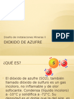 Dioxido de Azufre