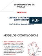 Modelos Cosmológicos y Leyes de Gravitación