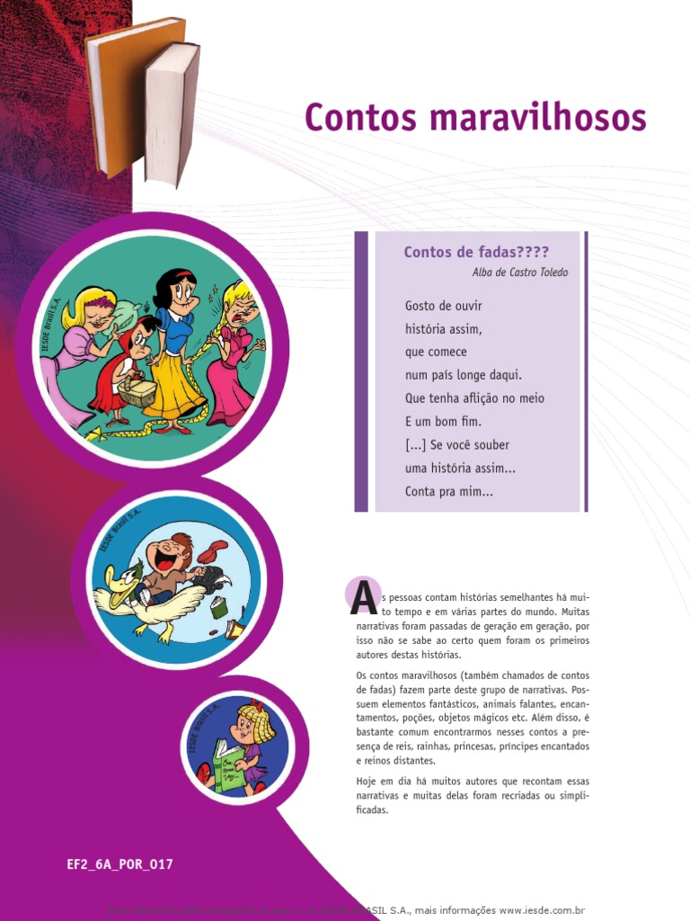 17 Contos Maravilhosos | PDF | Chapeuzinho Vermelho | Bela Adormecida