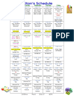 Jills 2016-17 Schedule