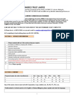 Company Formation Questionnaire