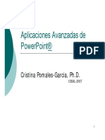 PowerPoint - Opciones Avanzadas