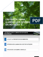 02 Criterios para Iluminacion Eficiente en Hoteles Lledo Iluminacion PDF