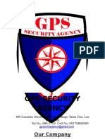 Gps Security Agency: Our Company
