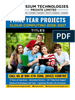 Elysium Technologies Cloud Computing 2016-17 Titles