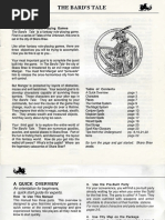 Bards Tale 1 - Manual