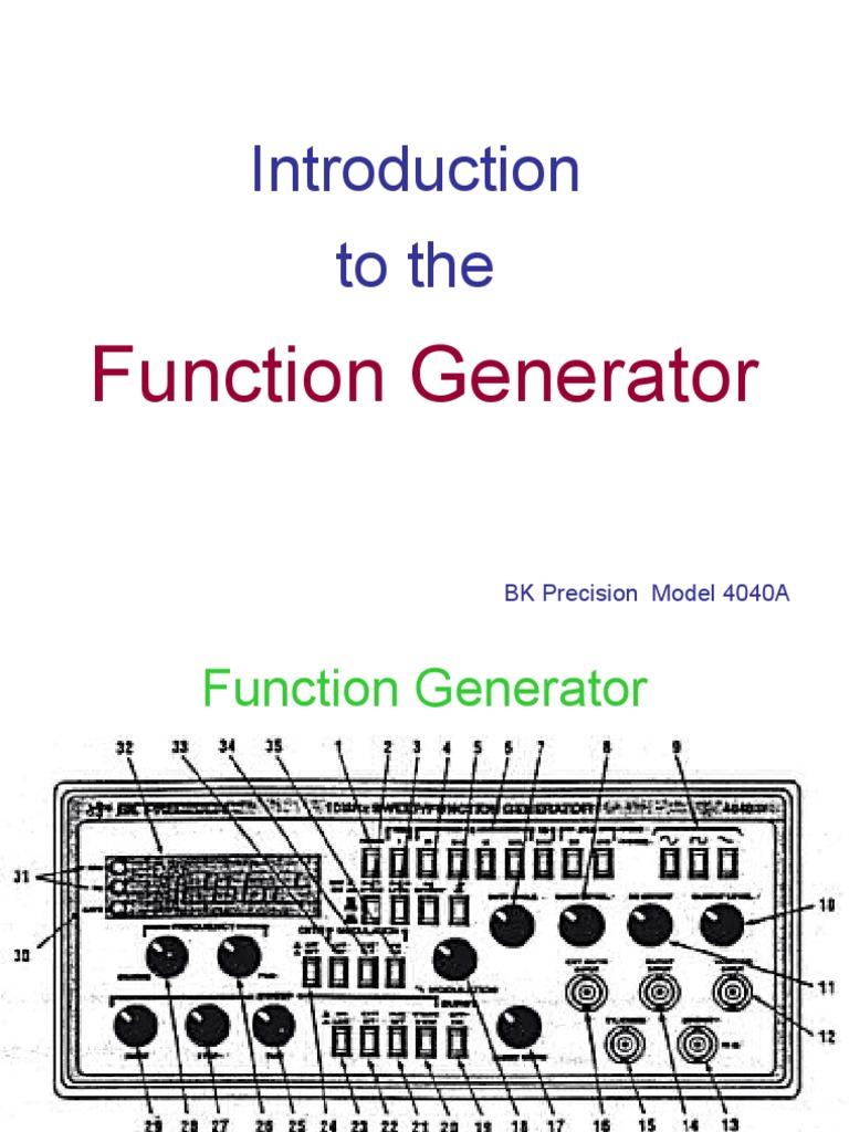 Function Generator PDF