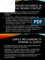 Foreign Exchange in The Indian Context