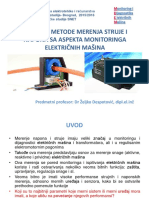 Tehnike I Metode Merenja Struje I Napona Sa Aspekta Monitoringa Elektricnih Masina