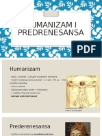 Humanizam I Predrenesansa