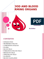 Blood and Blood Forming Organs