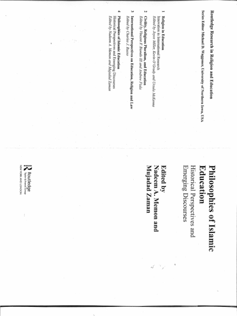Disciplinarityandislamiceducationpdf - 
