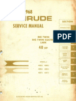 1968 Evinrude 40HP Big Twin Service Manual PDF