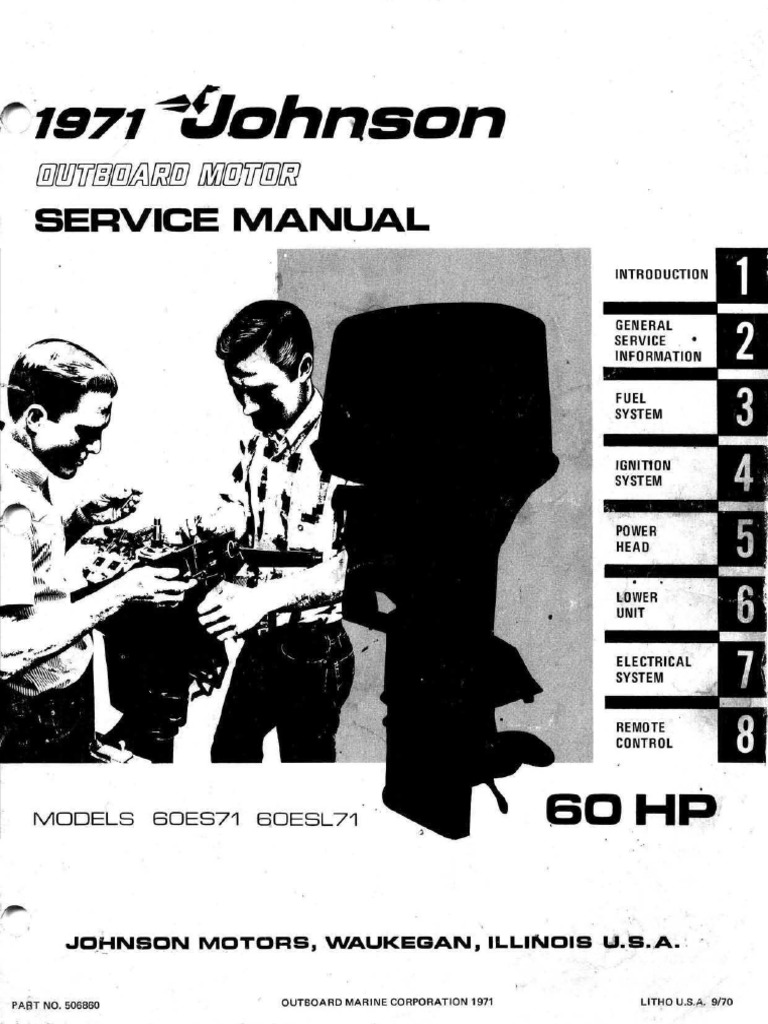 1971 JOHNSON 4W71 SERVICE MANUAL PDF intelligence overview