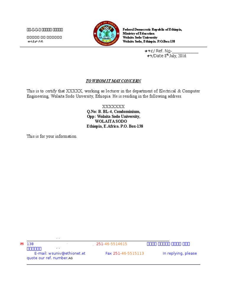 Residence Address New | PDF