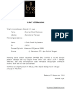 Surat Keterangan