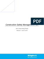 Construction Safety Management Plan PDF