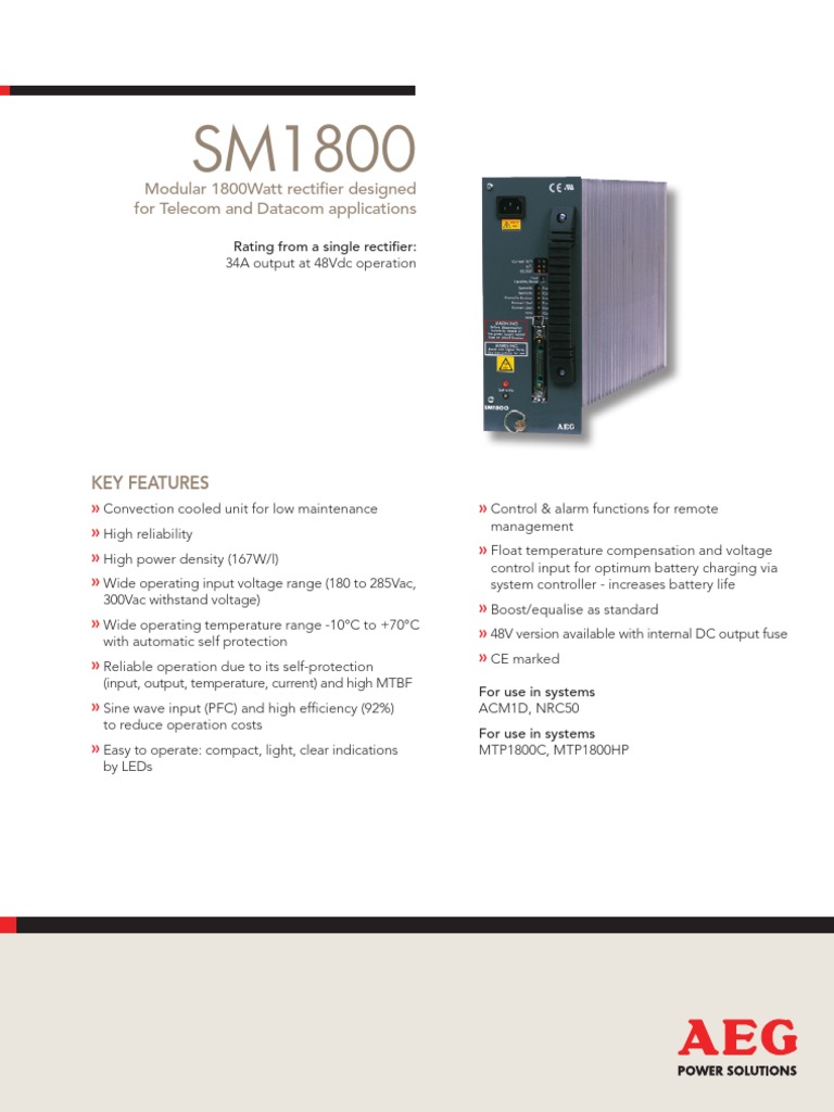 SM1800 50 33 | PDF | Rectifier | Light Emitting Diode