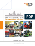 SME Bank 2015 Sustainability Report