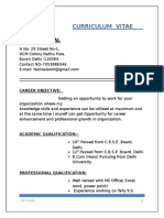 Curriculum Vitae - : Amit Nailwal