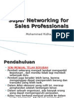 Super Networking For Sales Professionals
