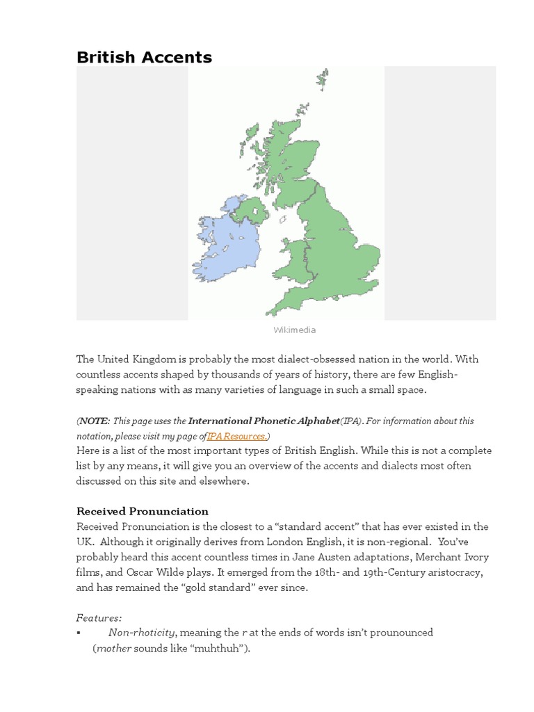 British Accents English Language Stress (Linguistics)