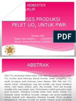 Final - UAS Material Nuklir 2014 - PELET UO2 - Ganjar (39686) & Giovani (40156)