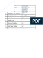 Shell:400 Degf Tube:425 Degf Shell:168/184 Degf Tube:298 Degf Shell:505 Psig Tube:170 Psig Shell: 445 Psig Tube: 50 Psig N/A TM 1.075" C 0.1750 Gasket Leak (Tubesheet To Shell Side) 1 Ft. Max