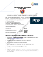 Curso 90 Subofiales Cuerpo Administrativo-2016