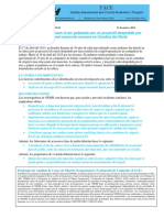 Formato para Informe de Accidente de Trabajo