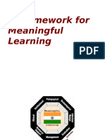 A Framework For Meaningful Learning