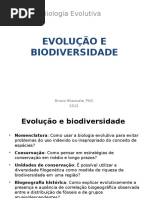 Evolucao e Biodiversidade I 2015