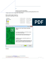 Cara Install Crystal Report