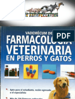 Vademecum de Farmacologia Veterinaria en Perros y Gatos