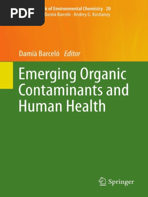 Emerging Organic Contaminants and Human Health PDF | PDF